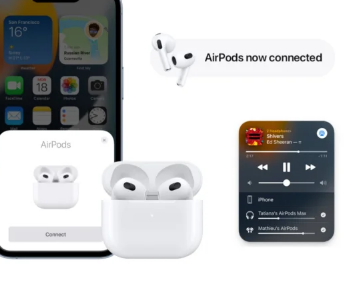 如何将AirPods连接到iPhone