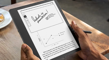 亚马逊推出首款配备手写笔新EchoDot和Studio的Kindle