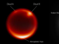 韦伯和凯克望远镜联手追踪土星卫星土卫六上的云层