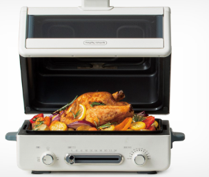 MORPHY RICHARDS设计了一种疯狂的新型电烤箱其翻盖设计
