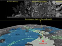 嫦娥五号样本中的奇异碎屑表明月球上有未探索的地体