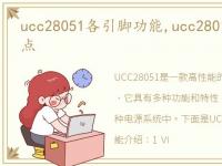 ucc28051各引脚功能,ucc28019引脚图和特点