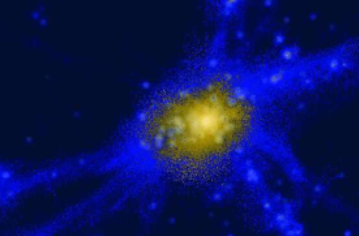 天文学家观察到银河原星团周围的灼热气体云