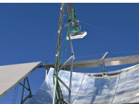 新型传热介质和空气壁提高太阳能热塔式发电厂的效率