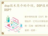 dsp技术简介的介绍，DSP技术介绍,什么是DSP?