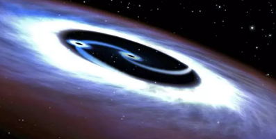 宇航局的哈勃望远镜捕捉到失控的超大质量黑洞的图像