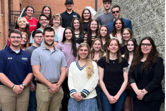 Delta Mu Sigma荣誉协会在宾夕法尼亚州立大学杜波依斯分校引入新成员