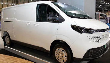 LDV展示了具有1.2吨有效载荷的新型电动丰田HiAce竞争对手