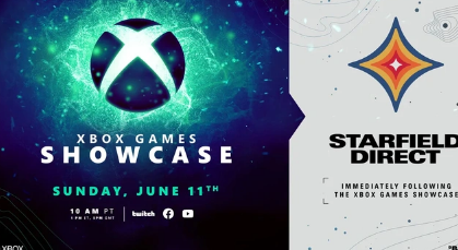 XboxGamesShowcase和StarfieldDirect确认于6月11日举行