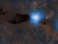 明亮的原恒星和阴暗的云在恒星托儿所发生冲突
