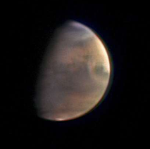 欧空局航天器首次进行火星直播有时被地球上的雨打断