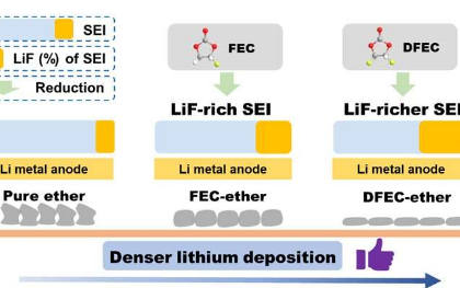 定制富氟固体电解质界面以提高锂金属电池的长循环稳定性
