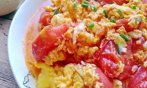 菜谱家常菜做法西红柿炒鸡蛋 英文版 番茄炒蛋做法食谱