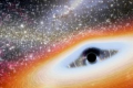 在不断膨胀的宇宙中黑洞可能是完美的一对