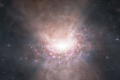 当宇宙年龄不到10亿年时ALMA发现了类星体分子流出的影子