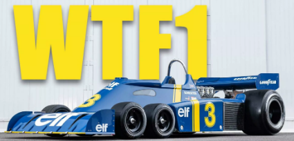 六轮TyrrellP34有史以来最滑稽的F1赛车售价可能高达70万美元